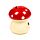 Cute Mushroom/Toadstool Ceramic Money Box