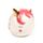 Enchanted Rainbows Unicorn White Ceramic Money Box