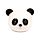Adoramals Susu the Panda Ceramic Money Box
