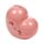 J'Adoramals Pink Heart Ceramic Money Box