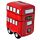 London Icons Red Routemaster Bus Ceramic Money Box