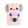 Adoramals Maddie the Axolotl Plush Notebook with Pouch & Mini Notebook