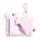 Unicorn Magic Plush A7 Mini Notepad & Multi Colour Pen (4 Colours)