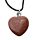 Healing Stone Gemstone Heart Shaped Pendant