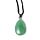 Healing Stone Gemstone Teardrop Shaped Pendant