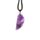 Healing Stone Gemstone Angel Wing Shaped Pendant Necklace