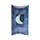 Healing Stone Gemstone Moon Shaped Pendant Necklace
