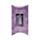 Healing Stone Gemstone Double Terminated Shaped Pendant Necklace