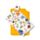 Nectar Meadows Bee Pocket Mirror in Sleeve