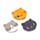 Beans & Co Cats Leatherette Compact Mirror