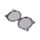 Beans & Co Cats Leatherette Compact Mirror