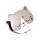 Beans & Co Cats Leatherette Compact Mirror