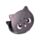 Beans & Co Cats Leatherette Compact Mirror