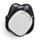 Lucky the Black Cat Free Standing Mini Compact Mirror