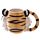 Tiger Head Ceramic Shaped Mug