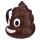 Emotive Poop Ceramic Shaped Mug with Lid