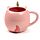 Pink Enchanted Rainbows Unicorn Ceramic Shaped Mug