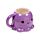 Adoramals Octopus Head Ceramic Shaped Mug