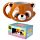 Adoramals Red Panda Head Ceramic Shaped Mug