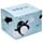 Huddle Penguin Ceramic Shaped Handle Mug