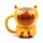 Capybara Ceramic Shaped Mug