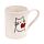 Cat with Heart Stoneware Mug
