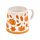 Pumpkin Tapered Stoneware Mug