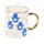 Evil Eye Hand Porcelain Mug
