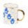 Evil Eye Hand Porcelain Mug