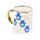 Evil Eye Hand Porcelain Mug