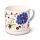 Nectar Meadows Porcelain Mug & Coaster Lid Set