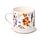 Nectar Meadows Porcelain Mug & Coaster Lid Set