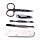 Jan Pashley Stag 5 Piece Round Manicure Set