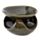 Abstract Dark Mottled Ceramic Oil Burner