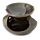 Abstract Dark Mottled Ceramic Oil Burner