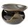 Abstract Dark Mottled Ceramic Oil Burner