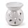 Small Ceramic Petal Cut Out Oil Burner 7.5cm