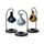 Eden Teardrop Shape Hanging Oil Burner with Stand