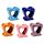 Eden Bright Single Colour Heart Shaped Oil Burner