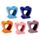 Eden Bright Single Colour Heart Shaped Oil Burner