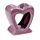 Eden Bright Single Colour Heart Shaped Oil Burner