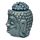 Eden Crackle Glaze Thai Buddha Head Ceramic Oil Burner