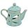 Eden Ceramic Teapot Oil Burner with Lid