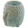 Small Crackle Glaze Ceramic Buddha Head Oil Burner
