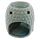 Small Crackle Glaze Ceramic Buddha Head Oil Burner