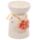 Eden Speckled Cream Ceramic Oil & Wax Melt Burner with Flower