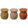 Eden Ceramic Oil Burner with Embossed Triangle Pattern