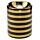 Eden Metallic Gold Stripe Ceramic Mini Oil Burner