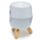 Eden White Abstract Ceramic Oil Burner with Feet