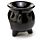 Eden Small Black Cauldron Oil Burner